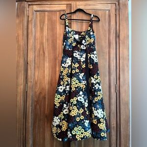 Anthropologie NEW Midi Floral Dress from Maeve
